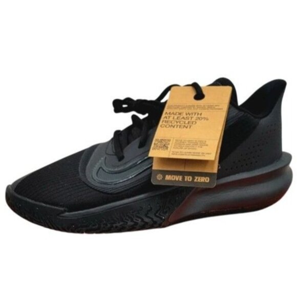 Nike Precision VII (7) Black/Anthracite FN4322-001 Men's Size‎ 10 NEW with Tags - Picture 3 of 14